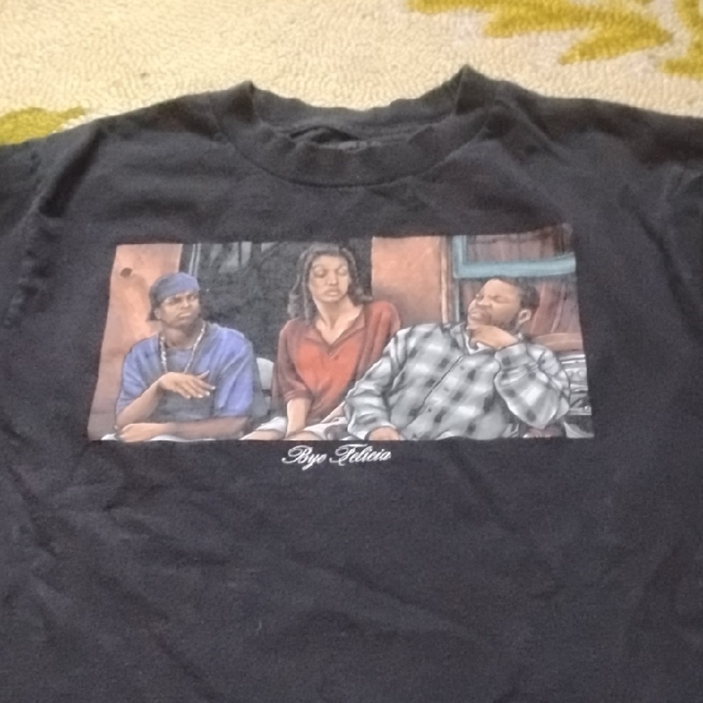 Men's Black Vintage Small DGK Friday Movie Bye Felicia Long Sleeve Shirt